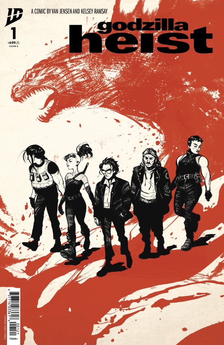 Godzilla: Heist #1 Variant B (Tunica Movie Poster Variant) - Walt's Comic Shop