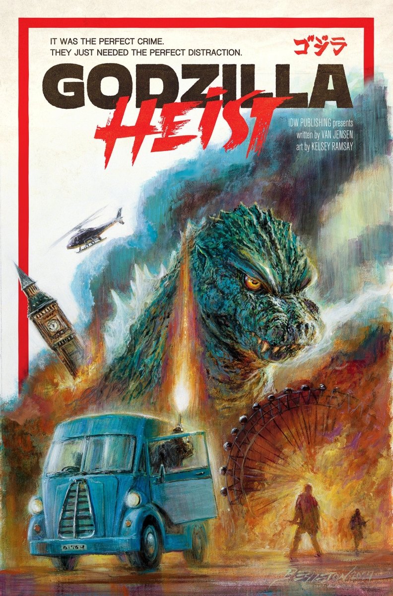 Godzilla: Heist TP *PRE - ORDER* - Walt's Comic Shop