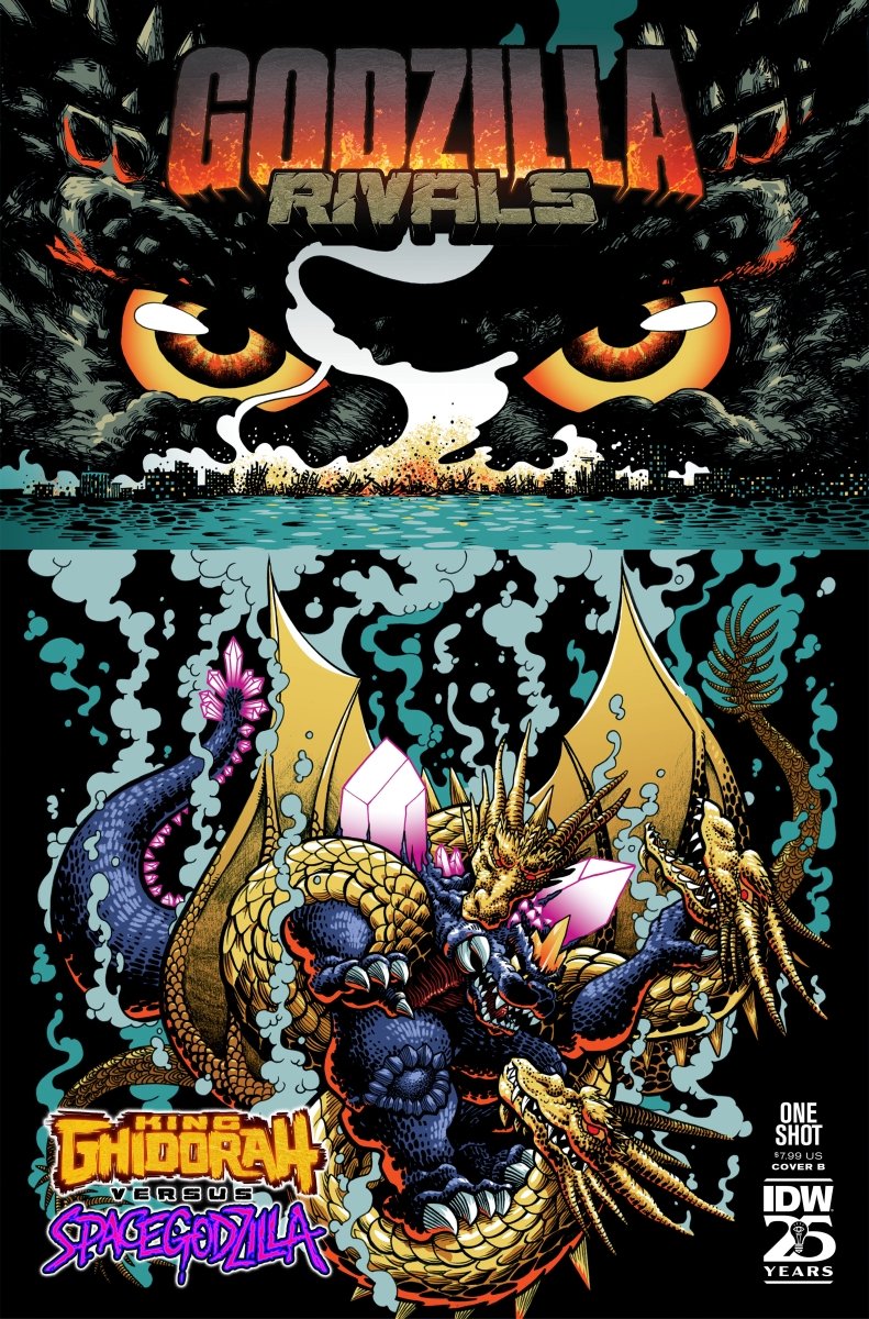 Godzilla Rivals: King Ghidorah vs. Space Godzilla Variant B (J. Gonzo) - Walt's Comic Shop