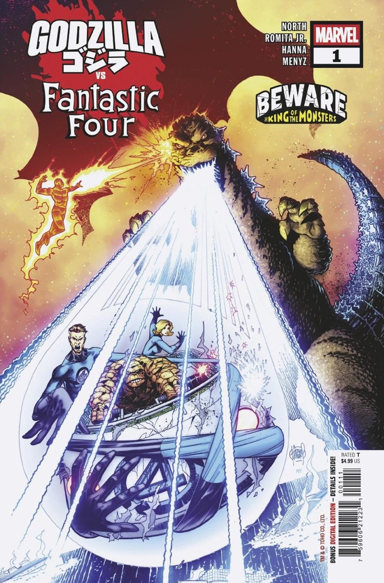 Godzilla vs. Fantastic Four #1 - Walt's Comic Shop