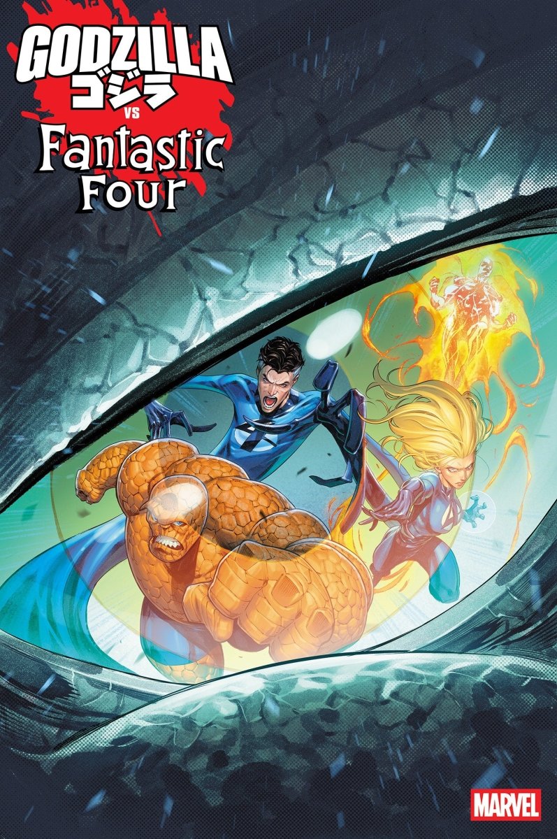 Godzilla vs. Fantastic Four #1 Iban Coello 1:25 Ratio Variant - Walt's Comic Shop