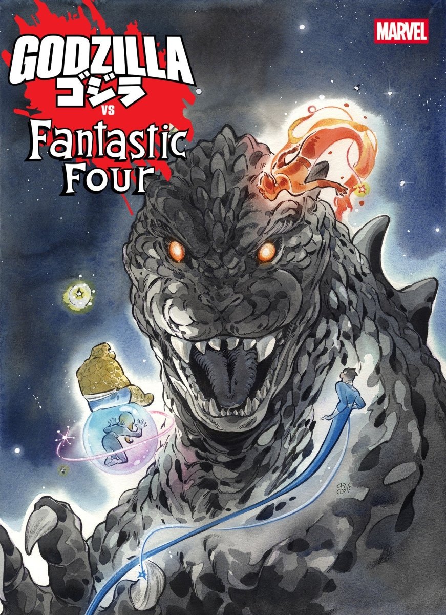Godzilla vs. Fantastic Four #1 Peach Momoko Variant - Walt's Comic Shop
