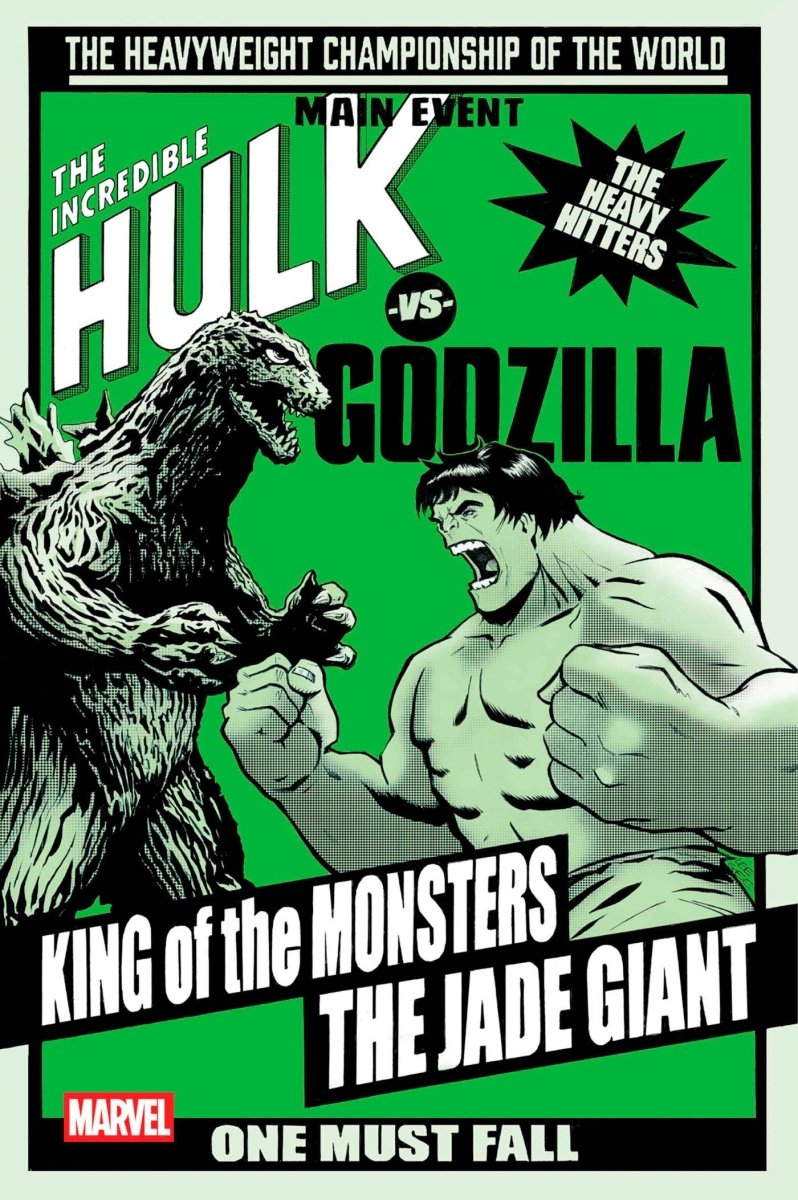 Godzilla vs. Hulk #1 Lee Garbett Versus Variant - Walt's Comic Shop