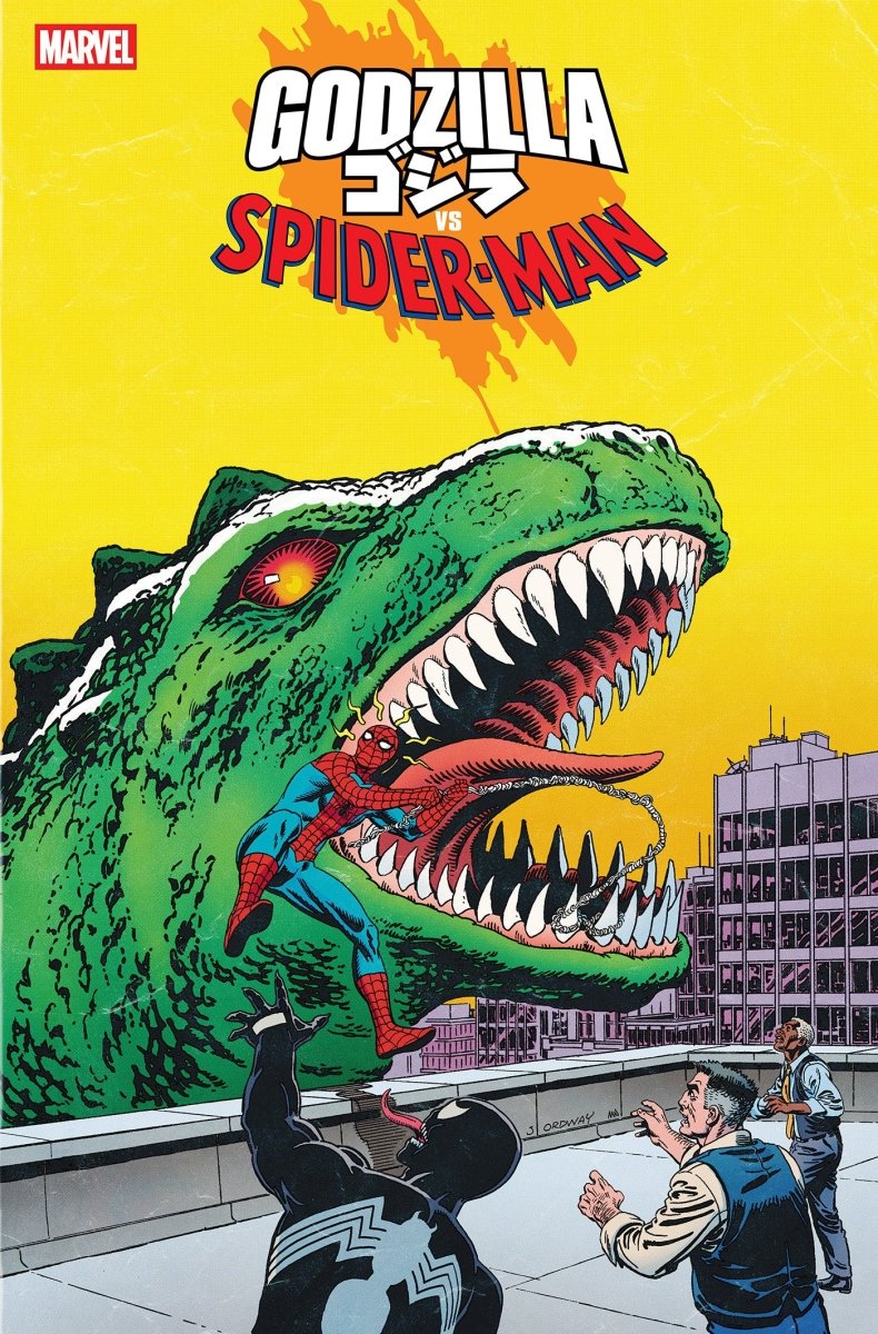 Godzilla vs. Spider - Man #1 Jerry Ordway Godzilla King Of The Monsters Homage Variant - Walt's Comic Shop