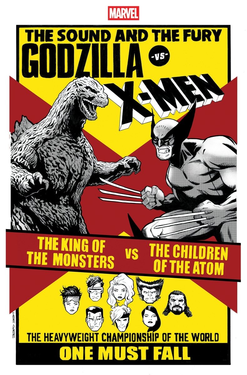 Godzilla vs. X - Men 1 Lee Garbett Versus Variant - Walt's Comic Shop