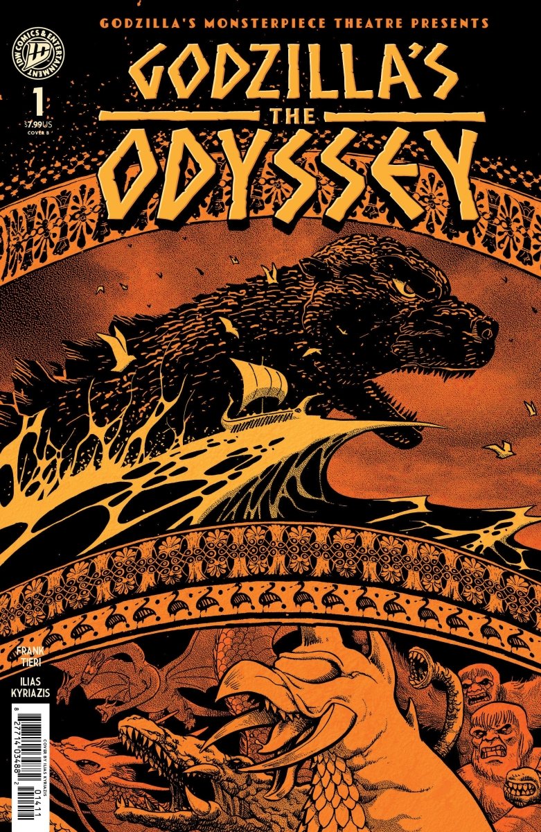 Godzilla’s Monsterpiece Theatre Presents: Godzilla’s The Odyssey Variant B (Kyriazis) - Walt's Comic Shop