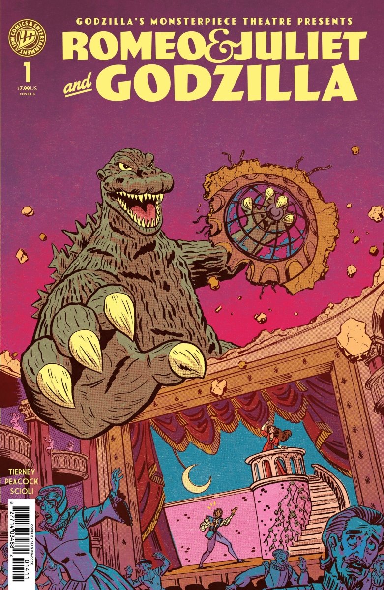 Godzilla’s Monsterpiece Theatre Presents: Romeo & Juliet & Godzilla Variant B (Peacock) - Walt's Comic Shop