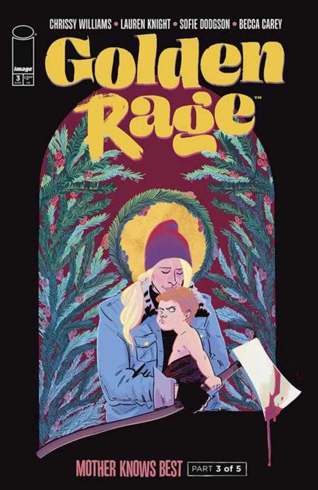 Golden Rage Mother Knows Best 3 (Of 5) Cover A Lauren Knight (Mature) - Walt's Comic Shop