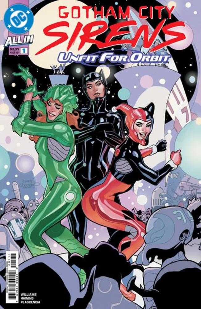 Gotham City Sirens Unfit For Orbit 1 (Of 5) Cover A Terry Dodson & Rachel Dodson - Walt's Comic Shop