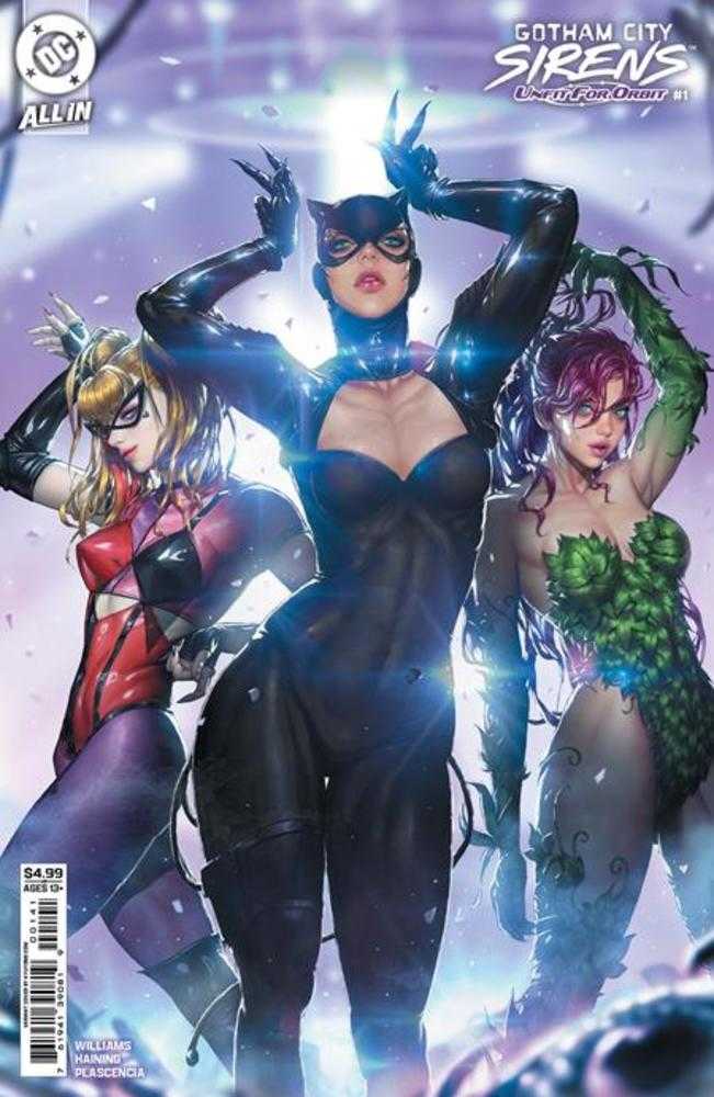 Gotham City Sirens Unfit For Orbit 1 (Of 5) Cover C Kyuyong Eom Card Stock Variant - Walt's Comic Shop