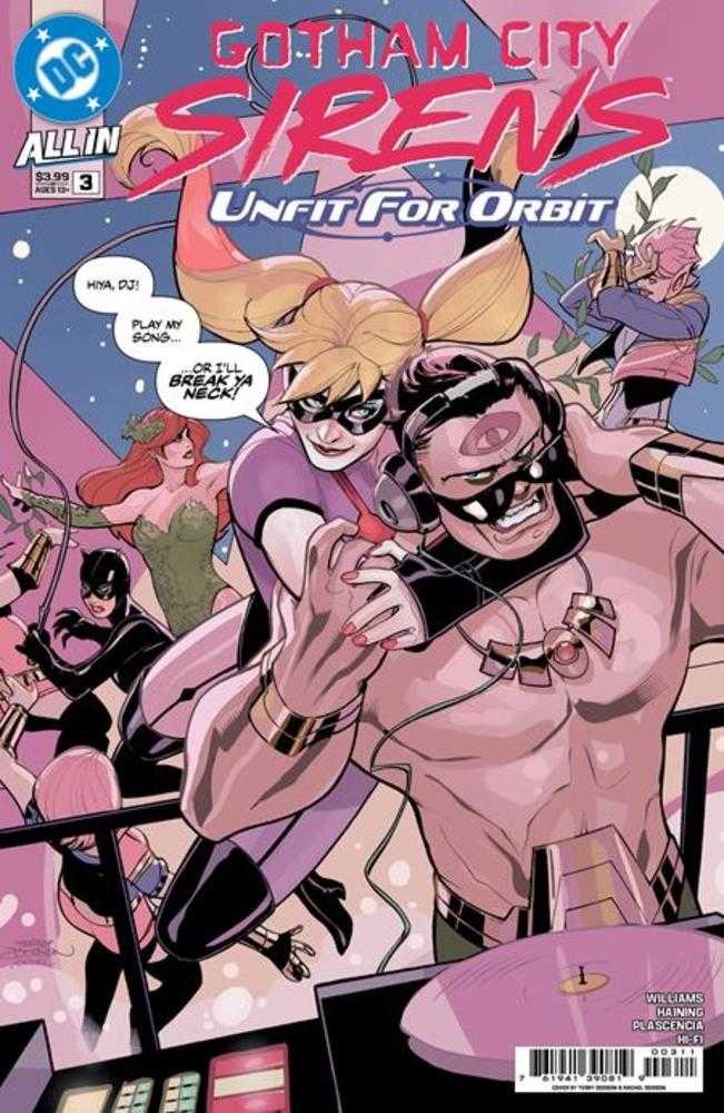 Gotham City Sirens Unfit For Orbit 3 (Of 5) Cover A Terry Dodson & Rachel Dodson - Walt's Comic Shop