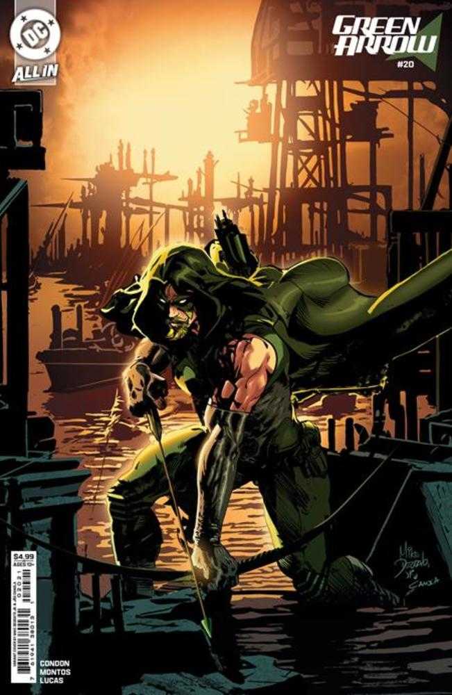 Green Arrow #20 Cover B Mike Deodato Jr Card Stock Variant - Walt's Comic Shop