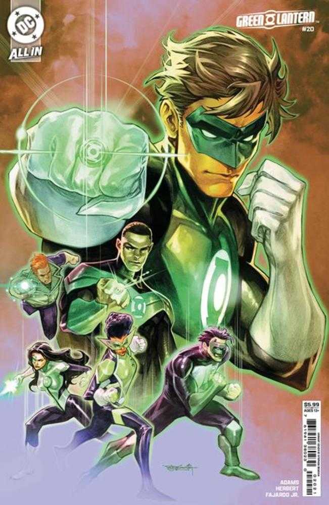 Green Lantern #20 Cover B Stephen Segovia Card Stock Variant - Walt's Comic Shop