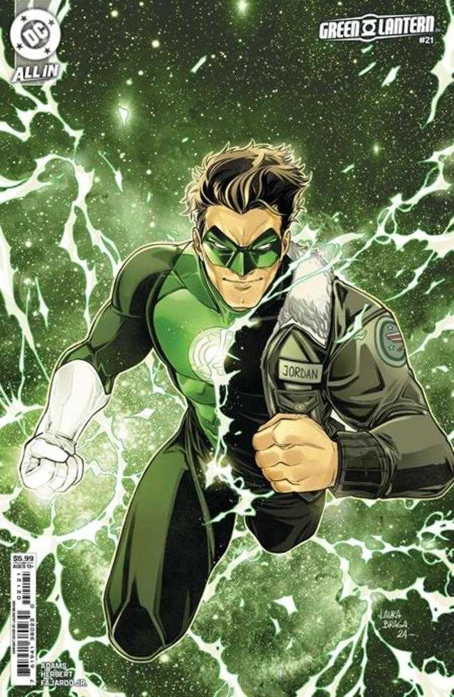 Green Lantern #21 Cover C Laura Braga Card Stock Variant - Walt's Comic Shop