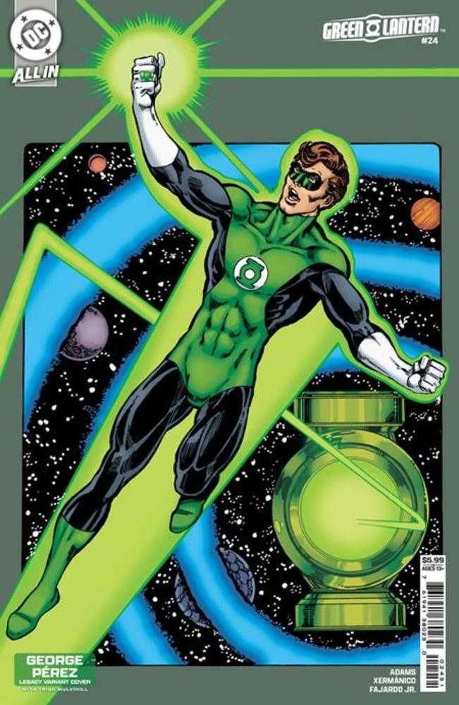 Green Lantern 24 Cover D George Perez Legacy Card Stock Variant - Walt's Comic Shop
