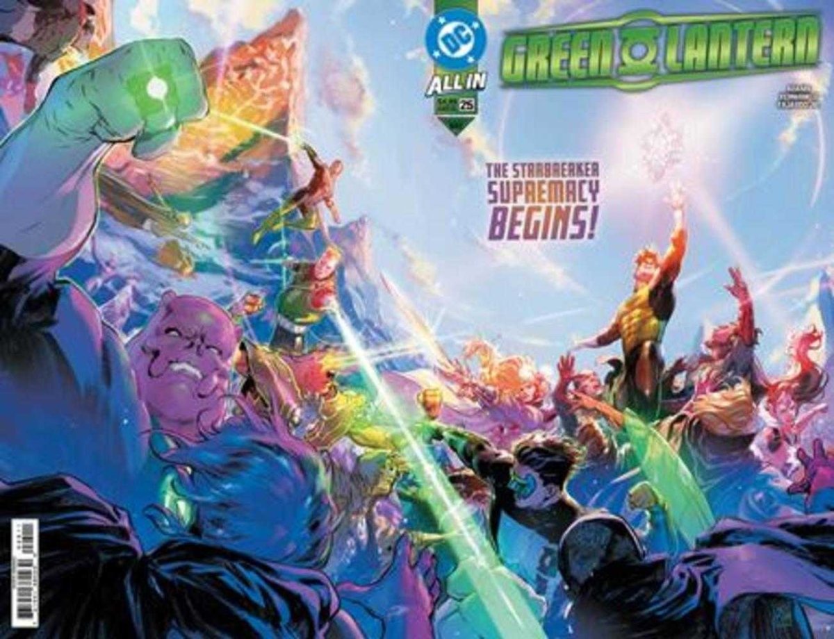 Green Lantern 25 Cover A Xermanico Wraparound - Walt's Comic Shop
