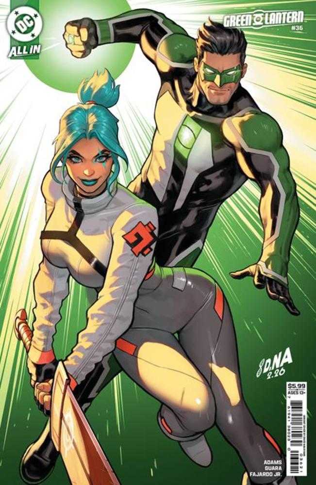 Green Lantern 36 Cover B David Nakayama Card Stock Variant - Walt's Comic Shop