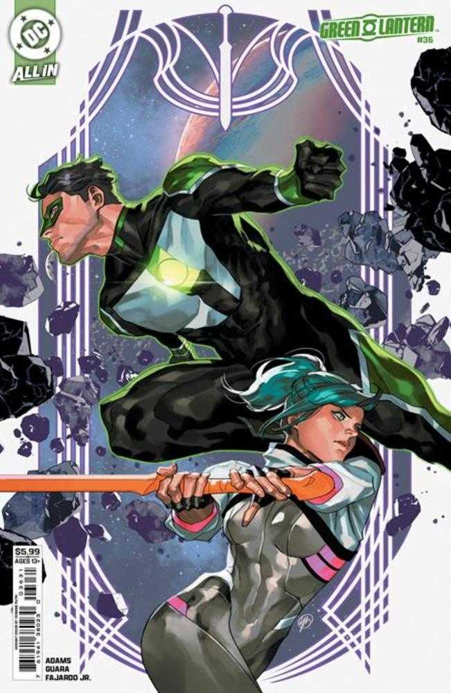 Green Lantern 36 Cover C Yasmine Putri Card Stock Variant - Walt's Comic Shop