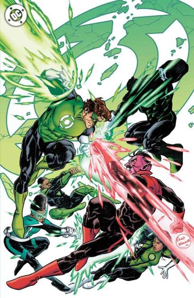 Green Lantern Civil Corps Special #1 (One Shot) Cover D Brad Walker Foil Variant - Walt's Comic Shop