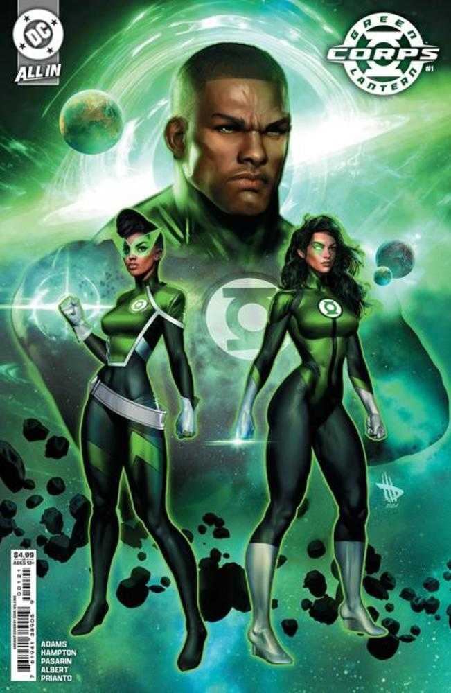 Green Lantern Corps #1 Cover B Dave Wilkins Card Stock Variant - Walt's Comic Shop