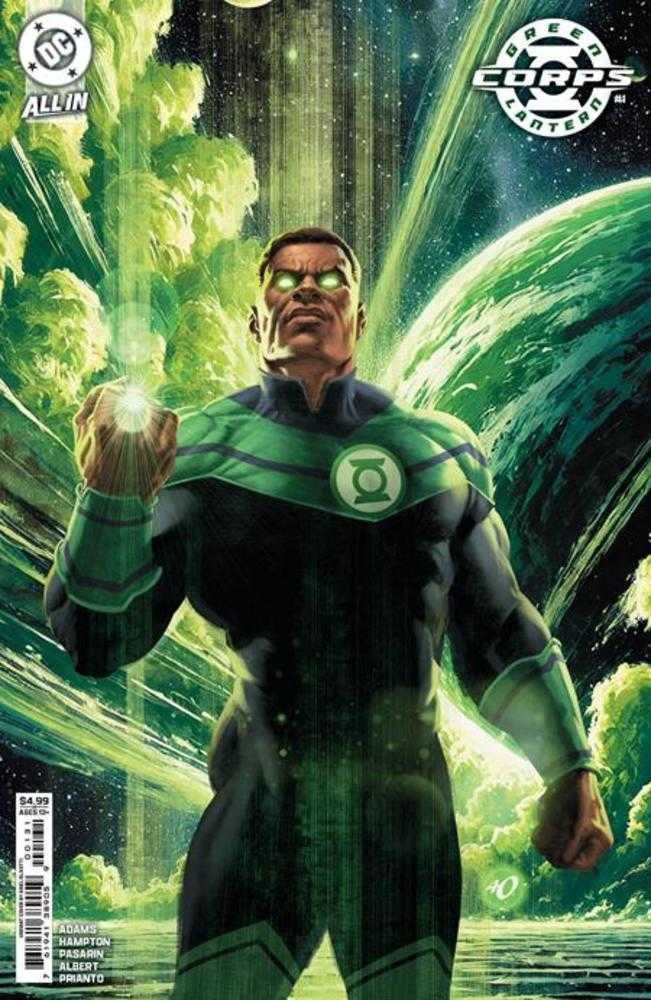 Green Lantern Corps #1 Cover C Ariel Olivetti Card Stock Variant - Walt's Comic Shop