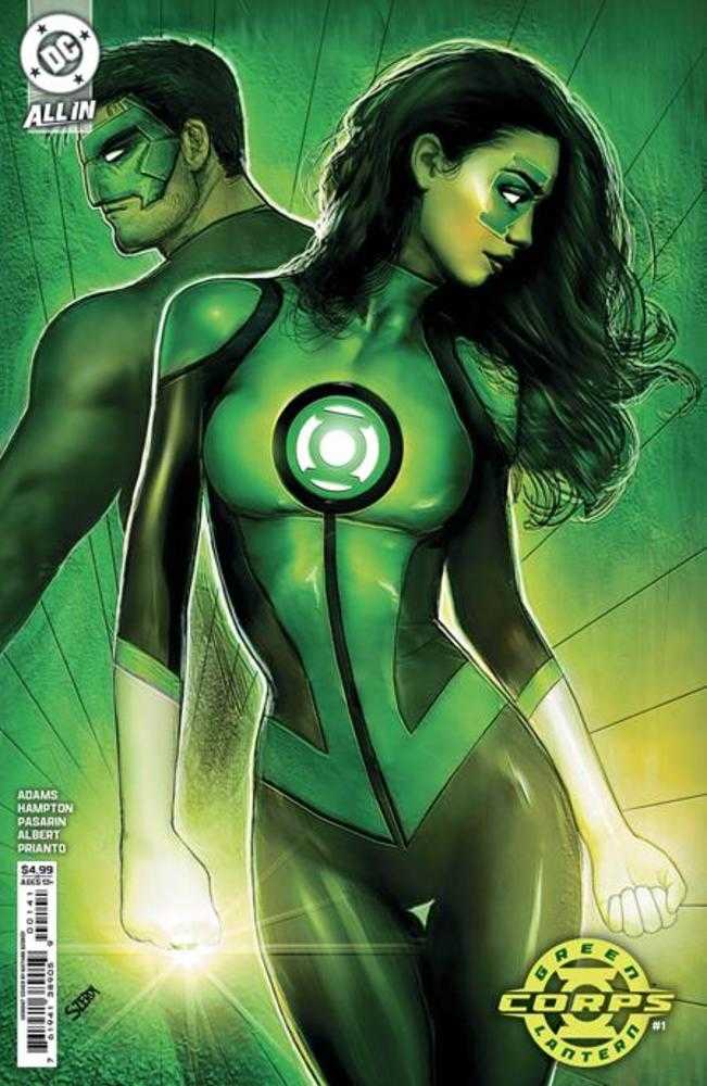 Green Lantern Corps #1 Cover D Nathan Szerdy Card Stock Variant *one copy per customer* - Walt's Comic Shop