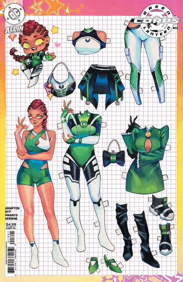 Green Lantern Corps 13 Cover B Rian Gonzales Card Stock Variant - Walt's Comic Shop