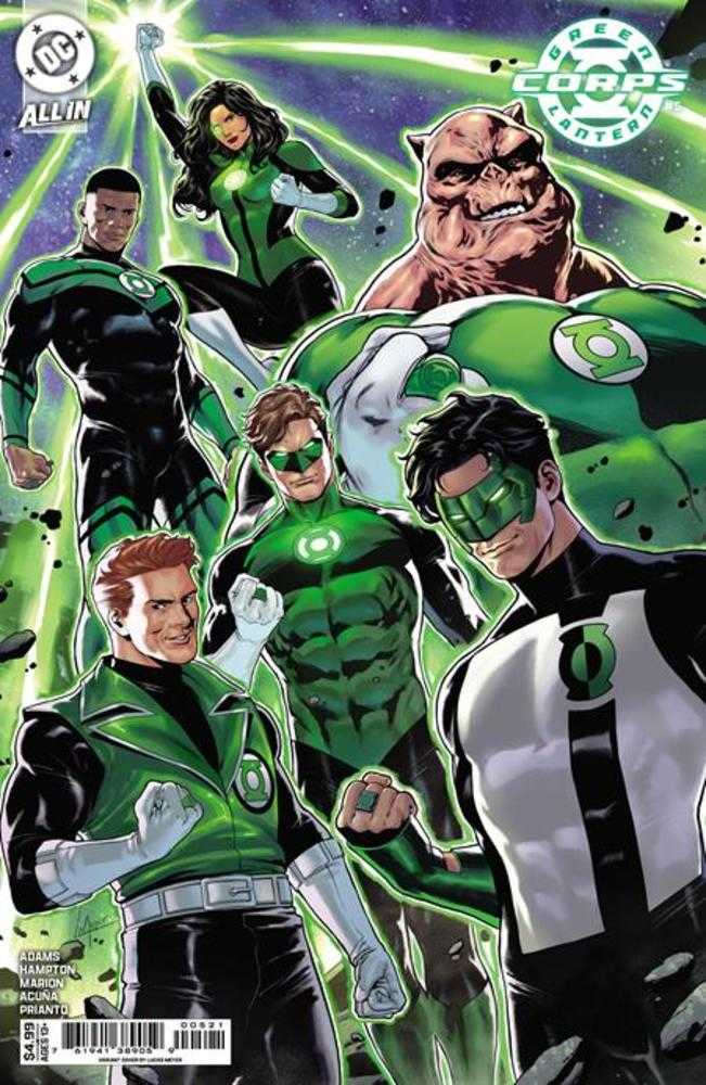 Green Lantern Corps 5 Cover C Lucas Meyer Card Stock Variant - Walt's Comic Shop