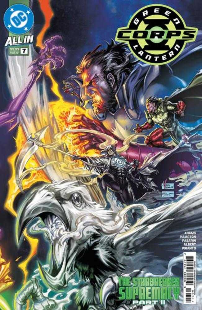 Green Lantern Corps 7 Cover A V Ken Marion Connecting (Starbreaker Supremacy) - Walt's Comic Shop