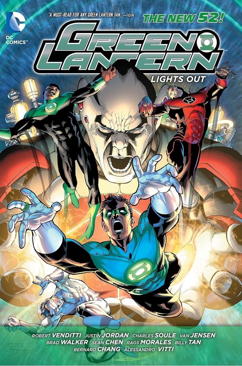 Green Lantern Lights Out (The New 52) HC - Walt's Comic Shop