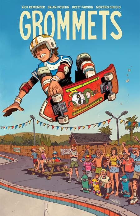Grommets TP Direct Market Exclusive Brett Parson Cover w/ Signed Bookplate - Walt's Comic Shop
