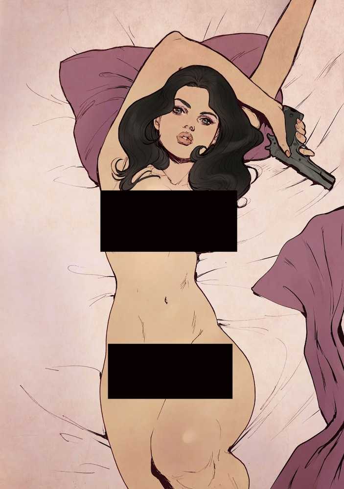 Gun Honey Collision Course #1 Cover G Darnell Nude Bagged (Mature) - Walt's Comic Shop