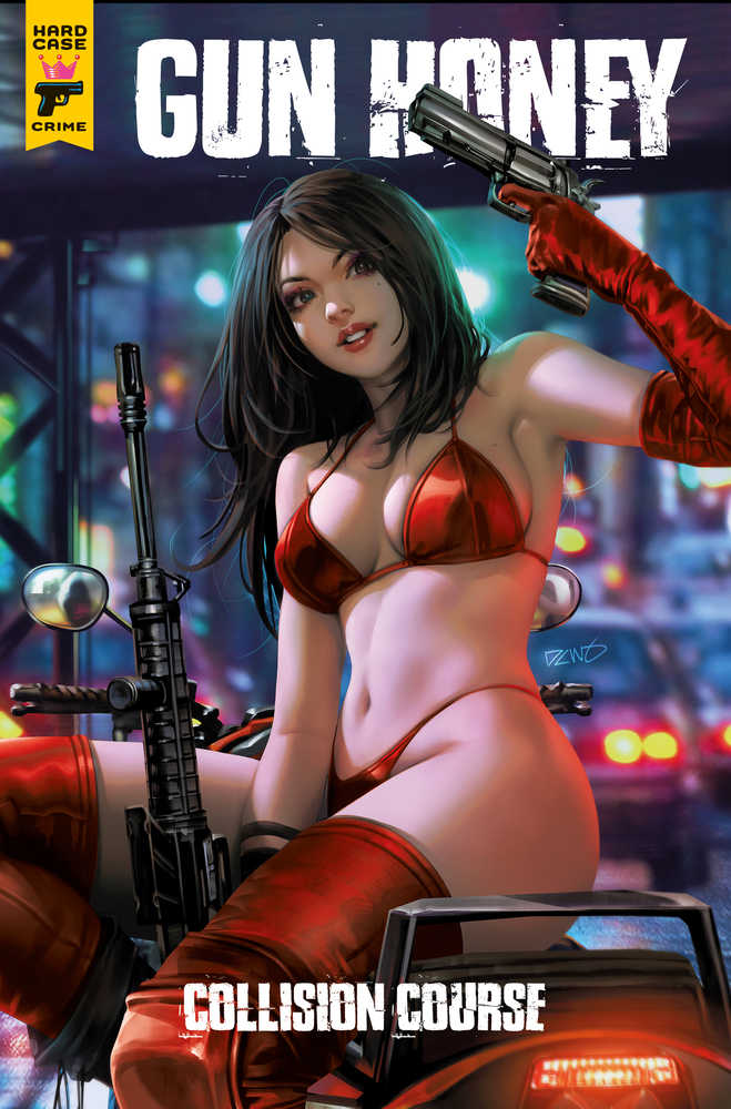 Gun Honey Collision Course #1 Foc Chew Copic (Mature) - Walt's Comic Shop
