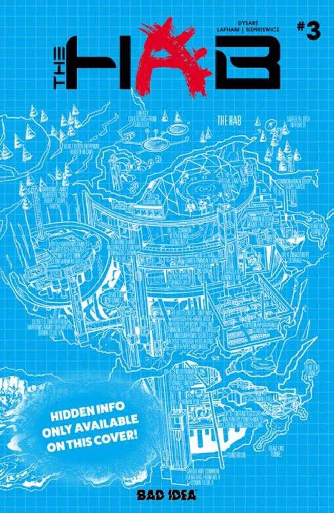 Hab 3 (Of 6) Cover C David Lapham Blueprint Variant - Walt's Comic Shop