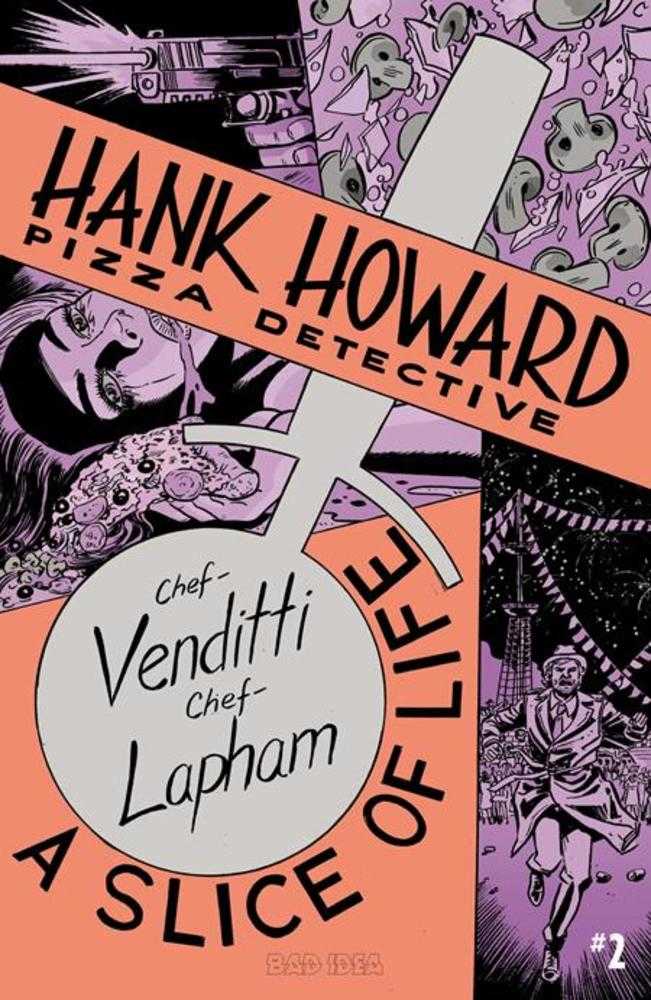 Hank Howard Pizza Detective A Slice Of Life 2 (Of 2) Cover A David Lapham - Walt's Comic Shop