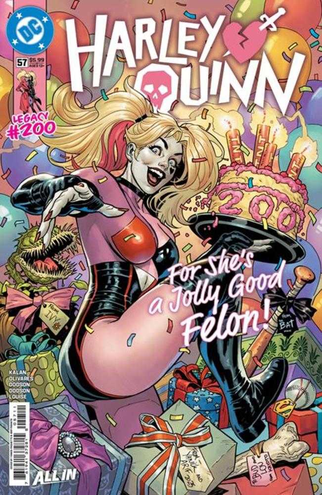Harley Quinn 57 Cover A Yanick Paquette (200) - Walt's Comic Shop