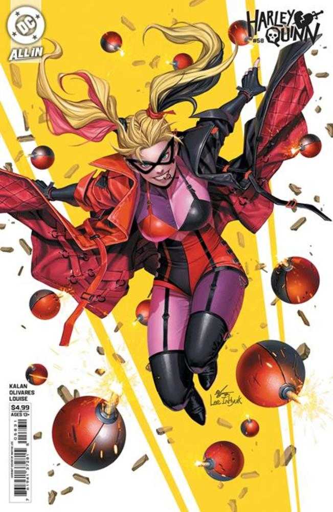 Harley Quinn 58 Cover C Inhyuk Lee Card Stock Variant - Walt's Comic Shop