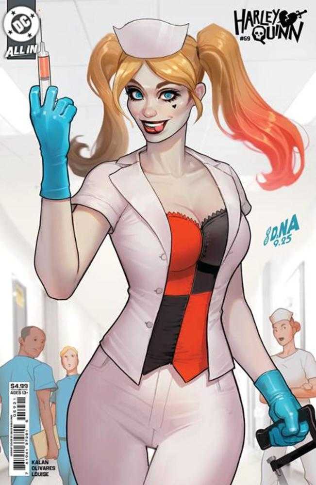 Harley Quinn 59 Cover B David Nakayama Card Stock Variant - Walt's Comic Shop