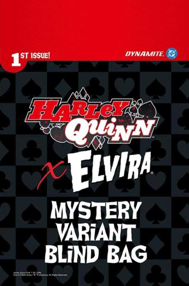 Harley Quinn X Elvira 1 Cover Zd Blind Bag Variant - Walt's Comic Shop