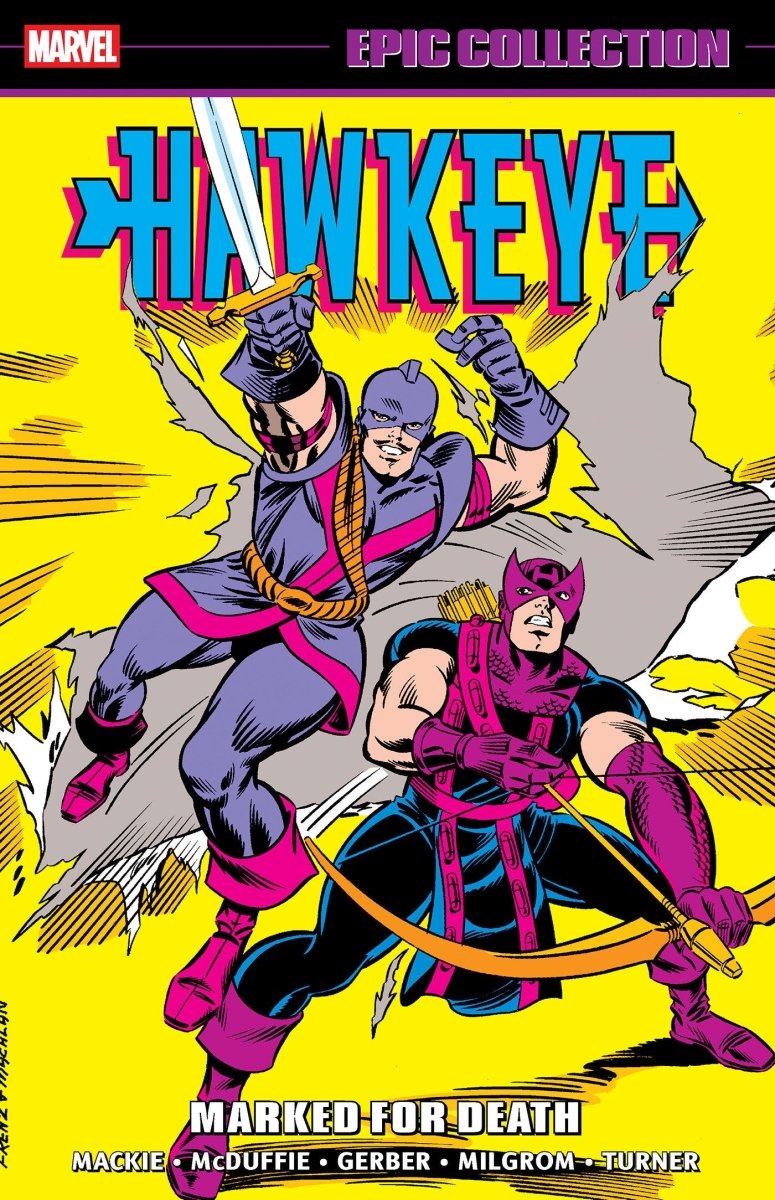 Hawkeye Epic Collection Vol. 3: Marked For Death TP *PRE - ORDER* - Walt's Comic Shop