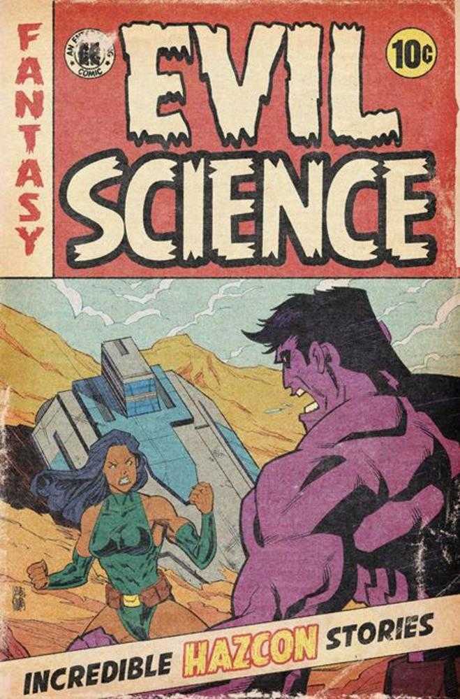 Hazcon 3 (Of 5) Cover B Dave Swartz EC Retro 1950 Homage Variant - Walt's Comic Shop