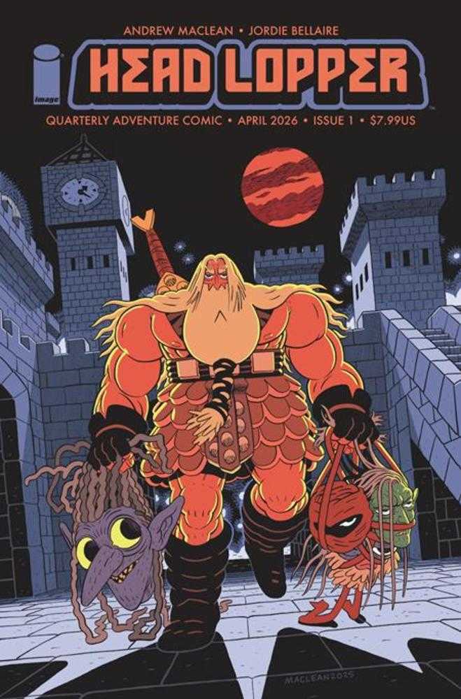 Head Lopper 1 (2026) Cover A Andrew Maclean (Mature) - Walt's Comic Shop