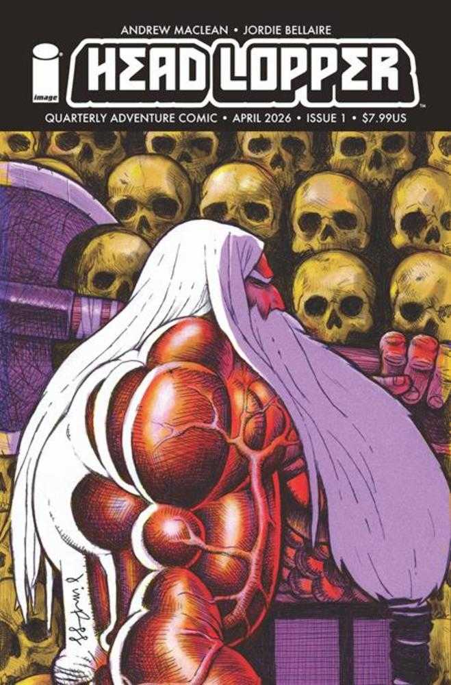 Head Lopper 1 (2026) Cover C Jim Rugg Variant (Mature) - Walt's Comic Shop