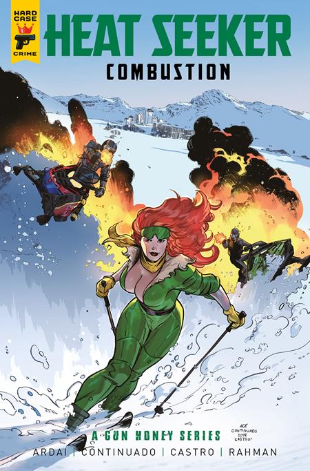 Heat Seeker Combustion A Gun Honey Series TP Ace Continuado Cover *PRE - ORDER* - Walt's Comic Shop