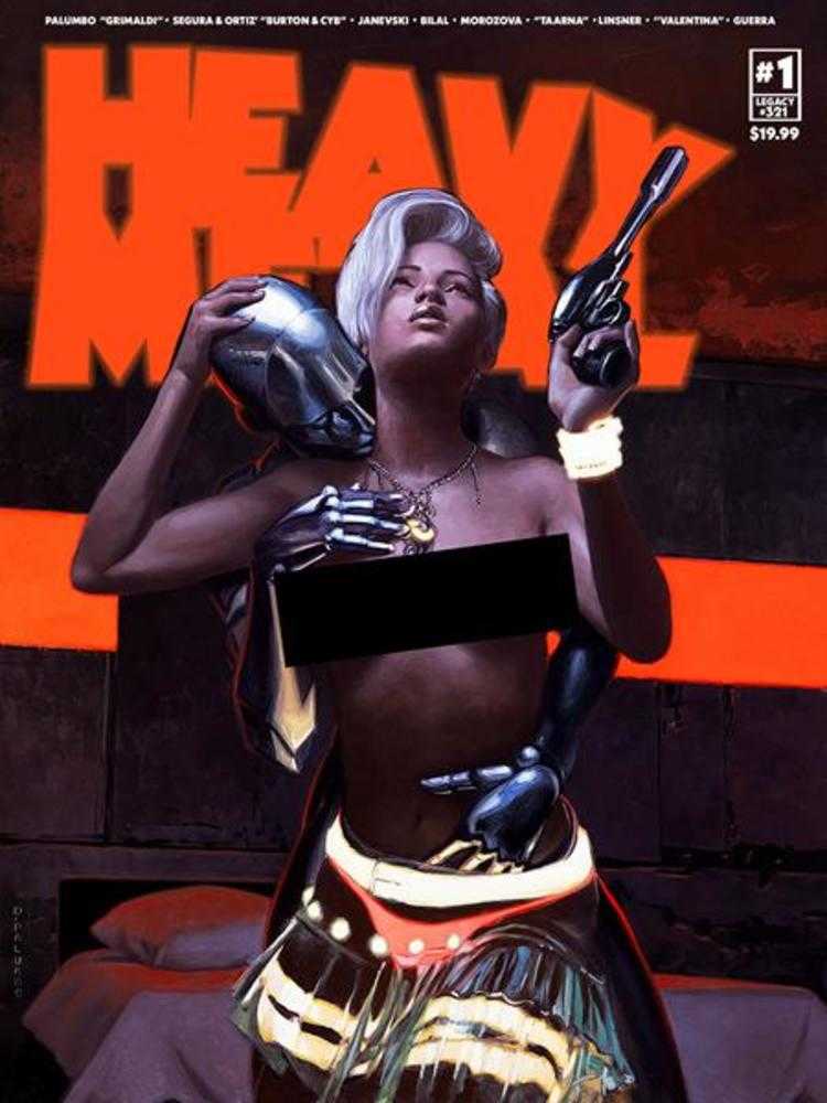 Heavy Metal Magazine #1 Cover G David Palumbo Nsfw Variant (Mature) *one copy per customer* - Walt's Comic Shop