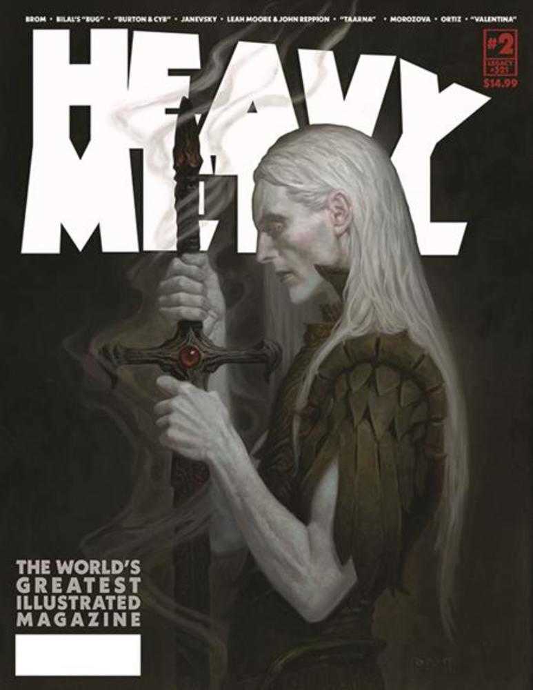 Heavy Metal Magazine 2 Cover A Brom (Mature) - Walt's Comic Shop