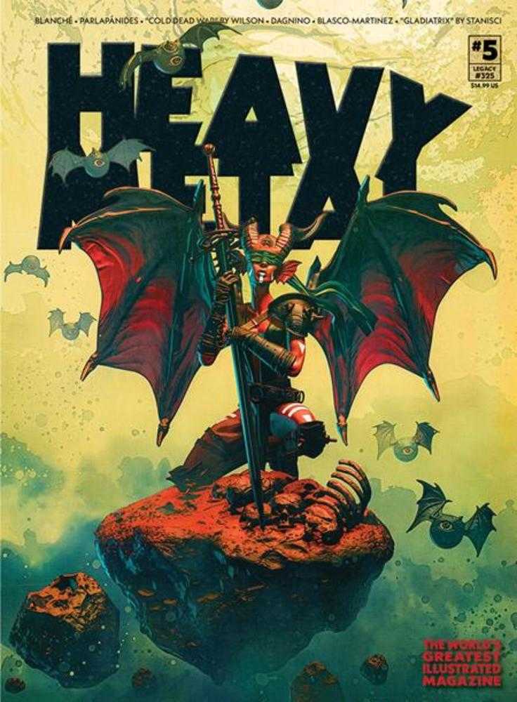 Heavy Metal Magazine 5 Cover A Pascal Blanche (Mature) - Walt's Comic Shop