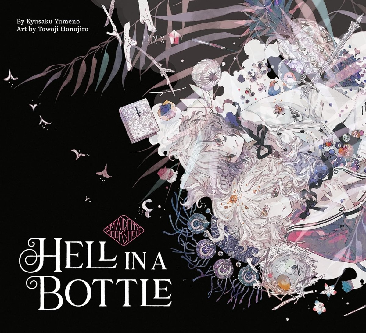 Hell In A Bottle: Maiden's Bookshelf HC *DAMAGED* - Walt's Comic Shop