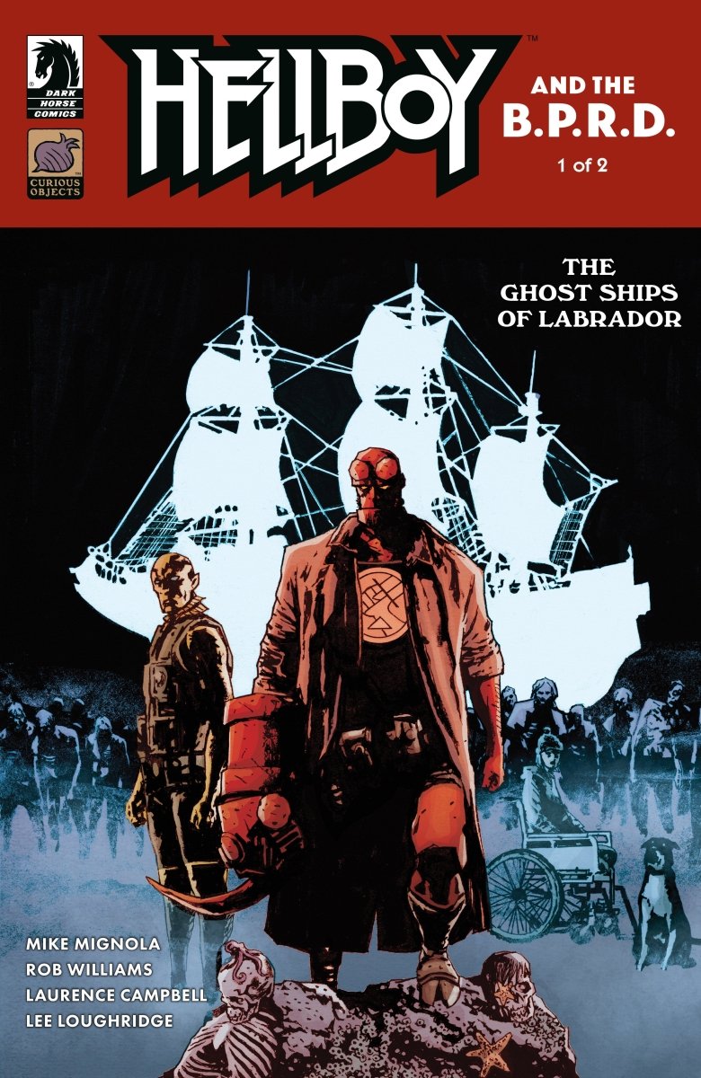 Hellboy And The B.P.R.D.: The Ghost Ships Of Labrador 1 (Cover A) (Laurence Campbell) - Walt's Comic Shop