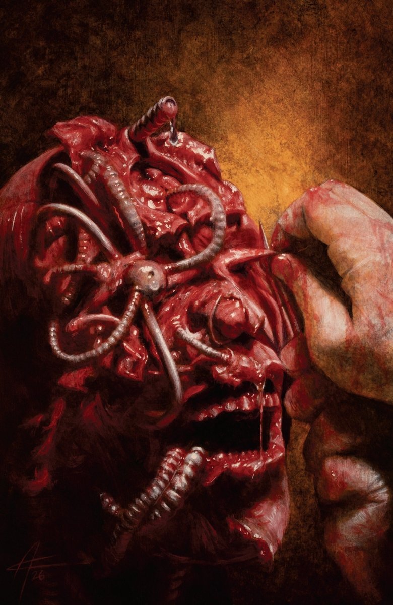 Hello Body Horror 1 E 1:10 Ratio Variant Edition (Full Art, Campbell) - Walt's Comic Shop
